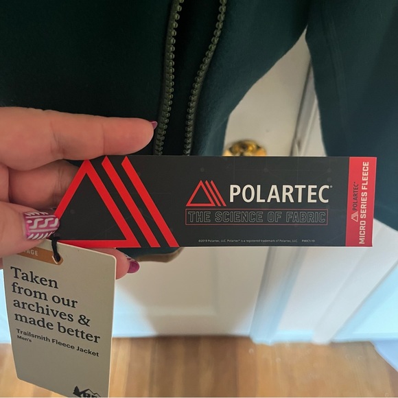 NWT REI Men’s Fleece Jacket - Picture 7 of 10